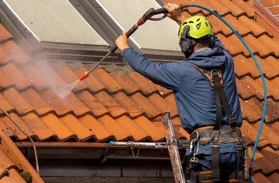Démoussage et hydrofuge de toiture à Lindre-Basse